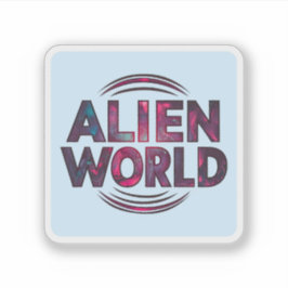 Adesivo Mundo alienígena