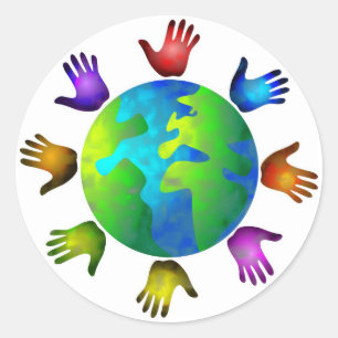 Adesivo Mundo diverso