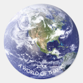 Adesivo Mundo dos Obrigados - Vinheta circular