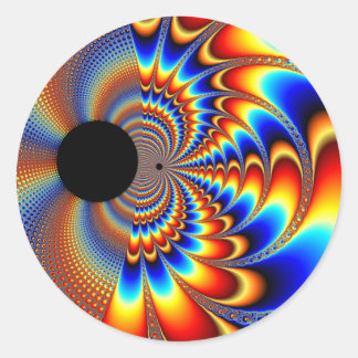 Adesivo Mundos Colididos - Fractal