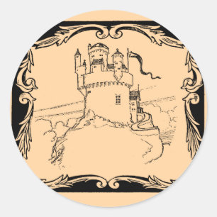Adesivo Mundos da fantasia: Castelo medieval