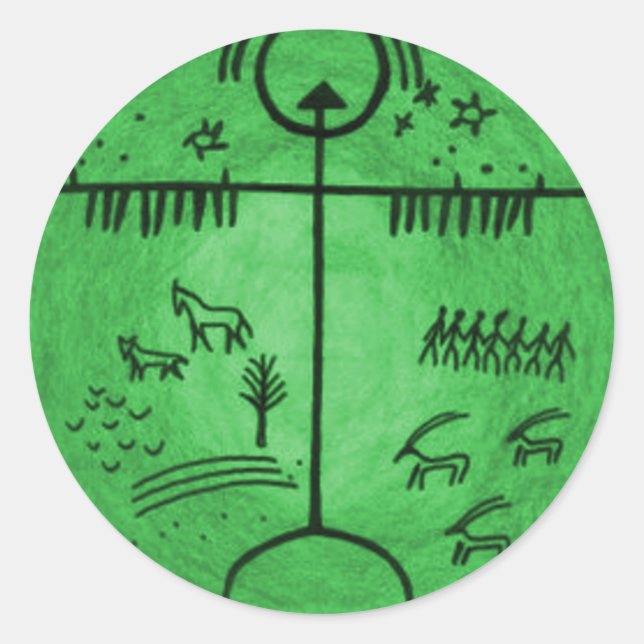 Adesivo Mundos do xamanismo (Frente)