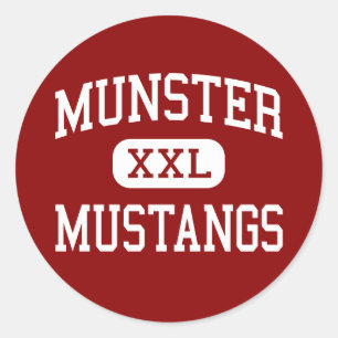 Adesivo Munster - mustang - segundo grau - Munster Indiana