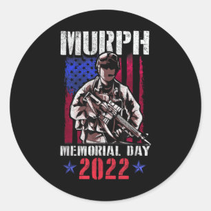Adesivo Murph 2022 Workout Challenge Memorial Americano
