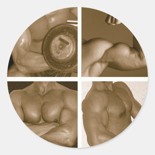 Adesivo Muscle Flex: www.AriesArtist.com (Frente)