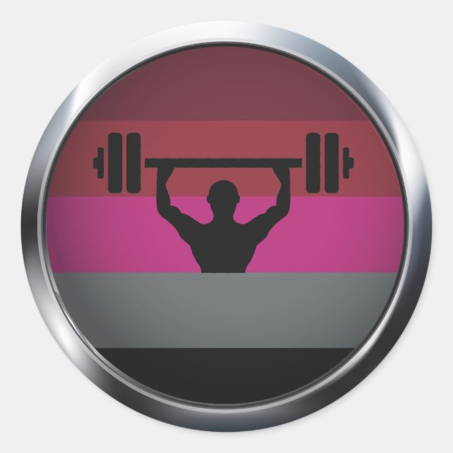 ADESIVO MUSCLE PRIDE MEDALLION (Frente)