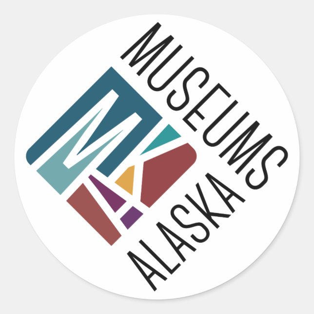 Adesivo Museus do Alaska Sticker (Frente)
