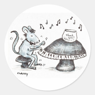 Adesivo Mushroom Music