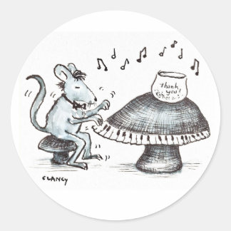 Adesivo Mushroom Music
