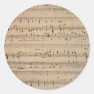 Adesivo Música Antiga de 1822, Canção do Velho