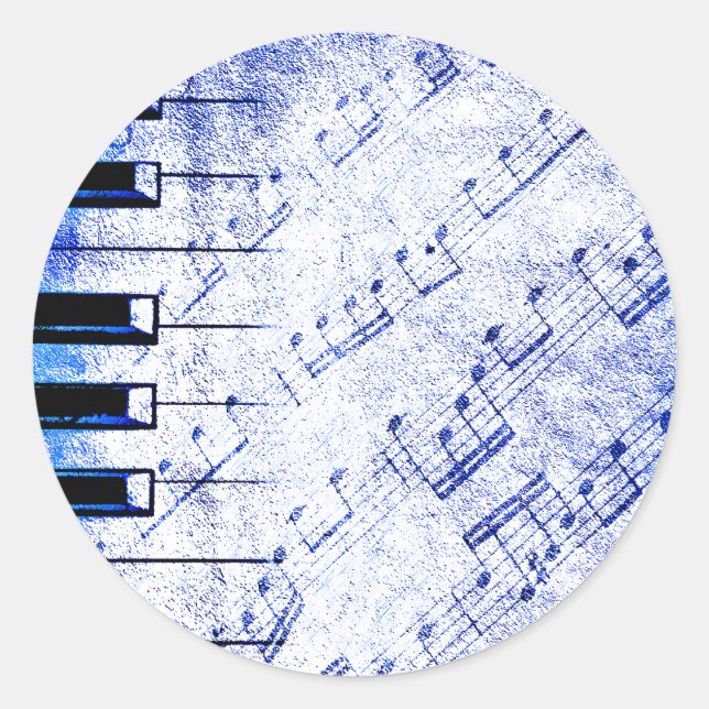 Adesivo Música ao vivo_ (Frente)