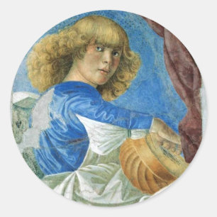 ADESIVO MÚSICA AZUL DO FAZER DO ANJO DO NATAL