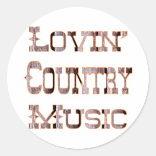 Adesivo Música country