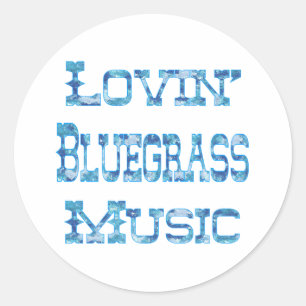 Adesivo Música de Bluegrass