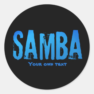 Adesivo Música de dança do samba brasileiro do Brasil