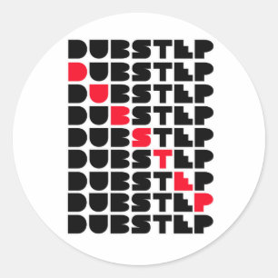 Adesivo Música de Dubstep das caras das meninas da PAREDE