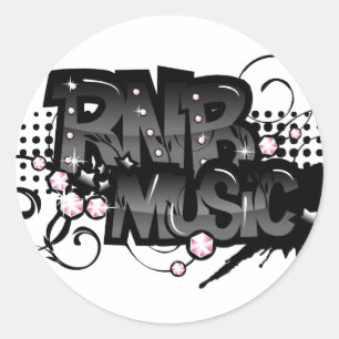 Adesivo Música de RNB
