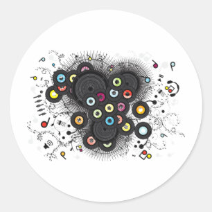 Adesivo Música do 20