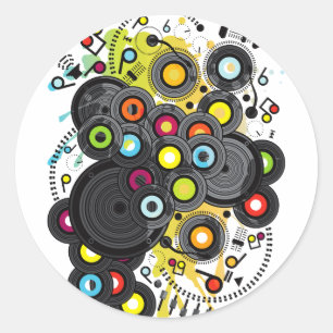 Adesivo música do século XX