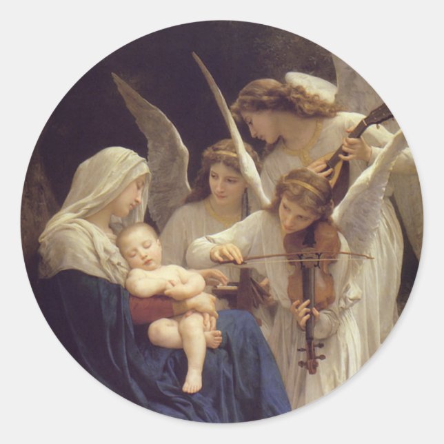 Adesivo Música dos Anjos (Frente)