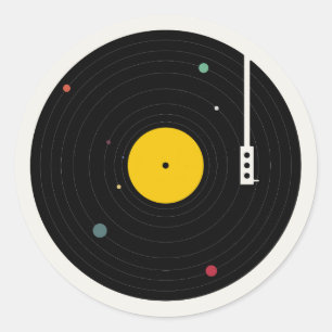 Adesivo Música em toda parte   Florent Bodart