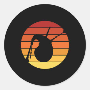 Adesivo Música escocesa do bagpipe scotland kilt desi