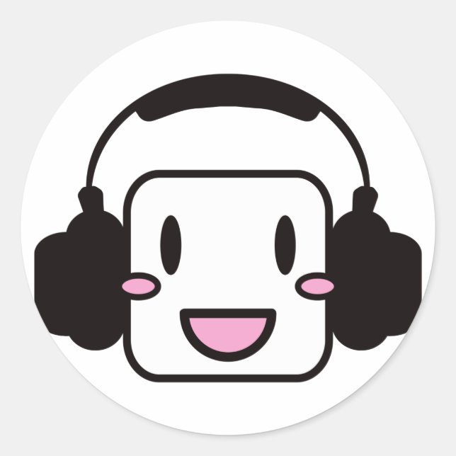 Adesivo Música_Feliz (Frente)