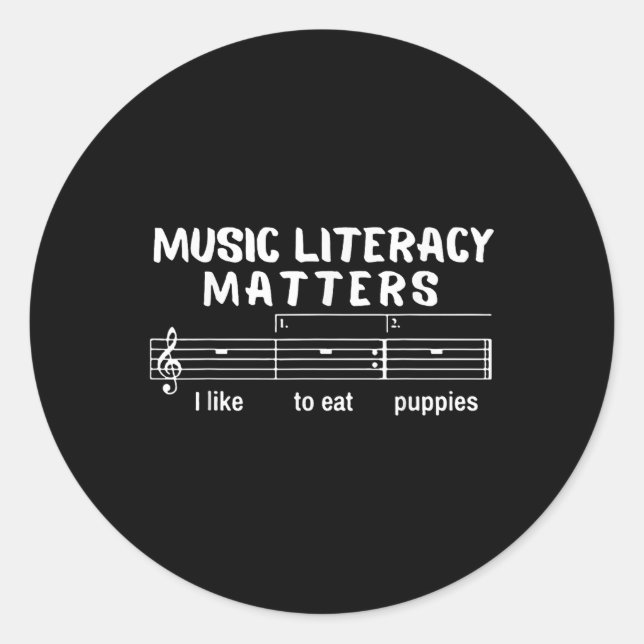Adesivo Música Literacia S (Frente)