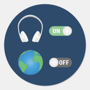 Adesivo Música No Mundo