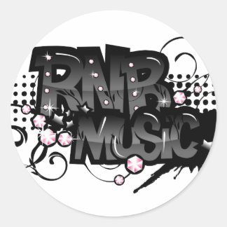 Adesivo Música RNB