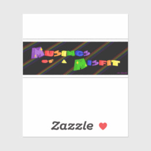 Adesivo Músicas de um Banner inadequado