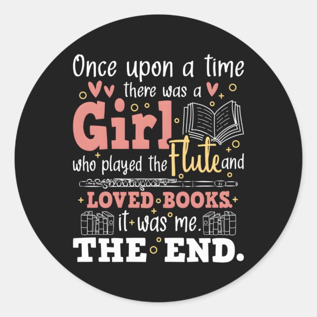 Adesivo Musico da Banda Flutista Marching Flutist Book (Frente)