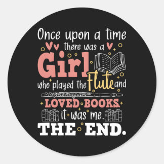 Adesivo Musico da Banda Flutista Marching Flutist Book