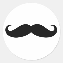 Adesivo Mustache Disfarça Engraçado