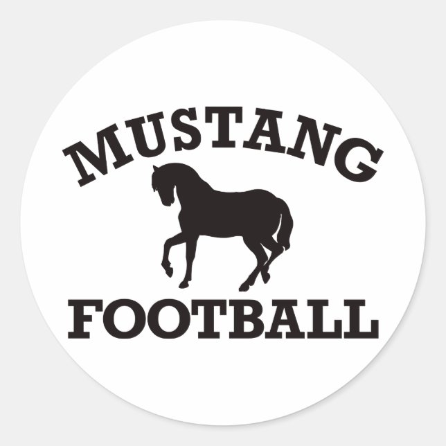 Adesivo Mustang Futebol (Frente)