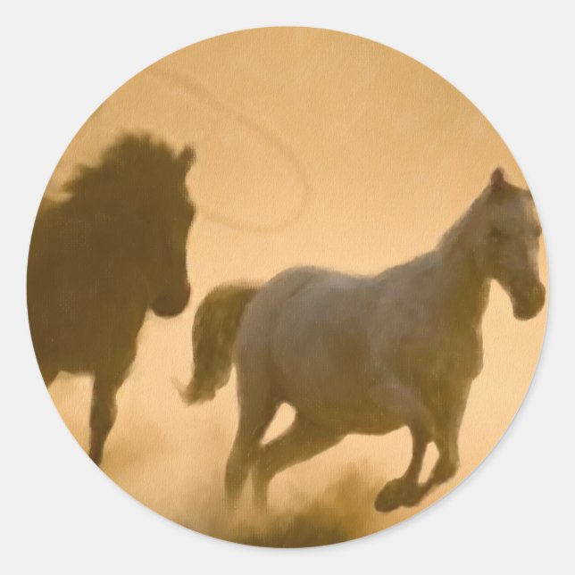 Adesivo Mustang Roundup (Frente)