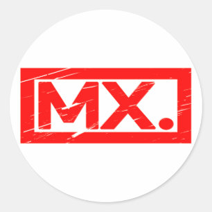 Adesivo Mx Carimbo