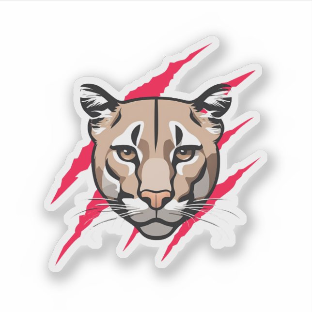Adesivo My Cougar sticker (Frente)