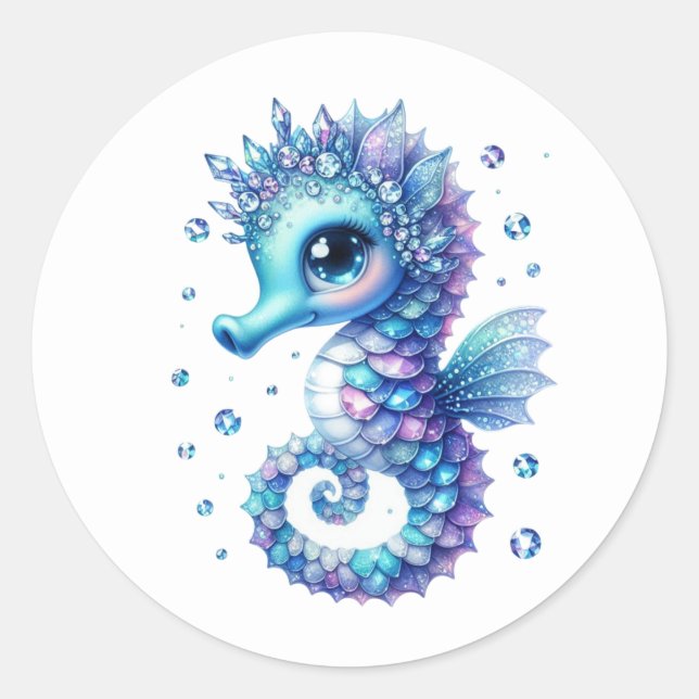 Adesivo My Little Seahorse Stickers (Frente)