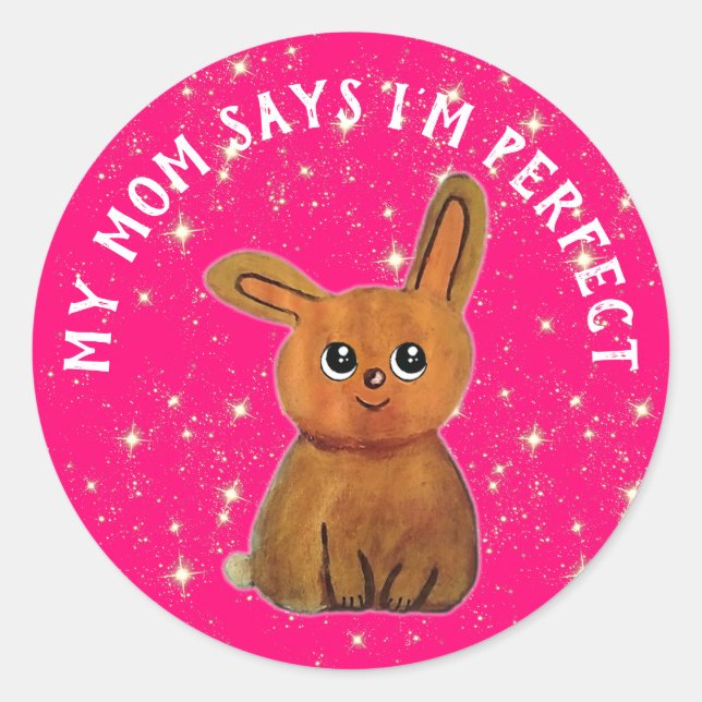 Adesivo My Monthly Hapiness magic rabbit (Frente)