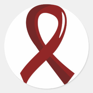 Adesivo Myeloma Múltiplo Borgonha 3