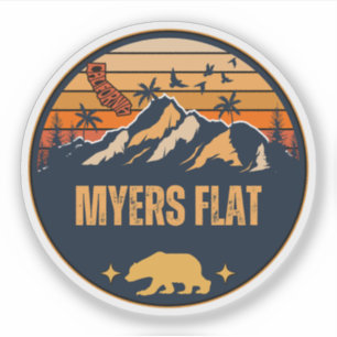 Adesivo Myers Flat, Califórnia