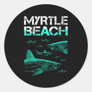 Adesivo Myrtle Beach Shark