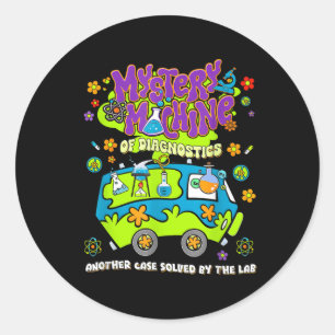 Adesivo Mystery Machine Of Diagnostics Lab Semana 2025 Med