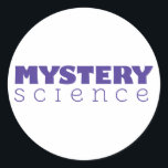 Adesivo Mystery Science Sticker<br><div class="desc">#staycurioso</div>