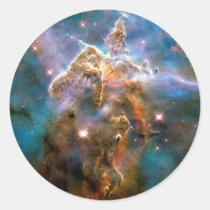 Adesivo Mystic Mountain Carina Nebula Hubble Photo