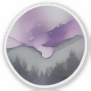 Adesivo Mystic Mountain Twilight