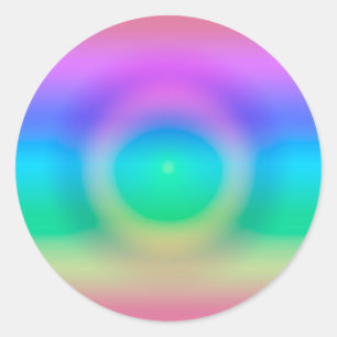 Adesivo Mystic Rainbow Eye Ombre