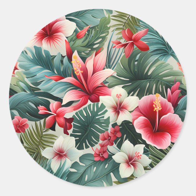 Adesivo Nº 22 Padrão Floral (Frente)