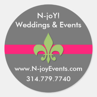 Adesivo N-alegria! Selo Sticker.#3 da flor de lis